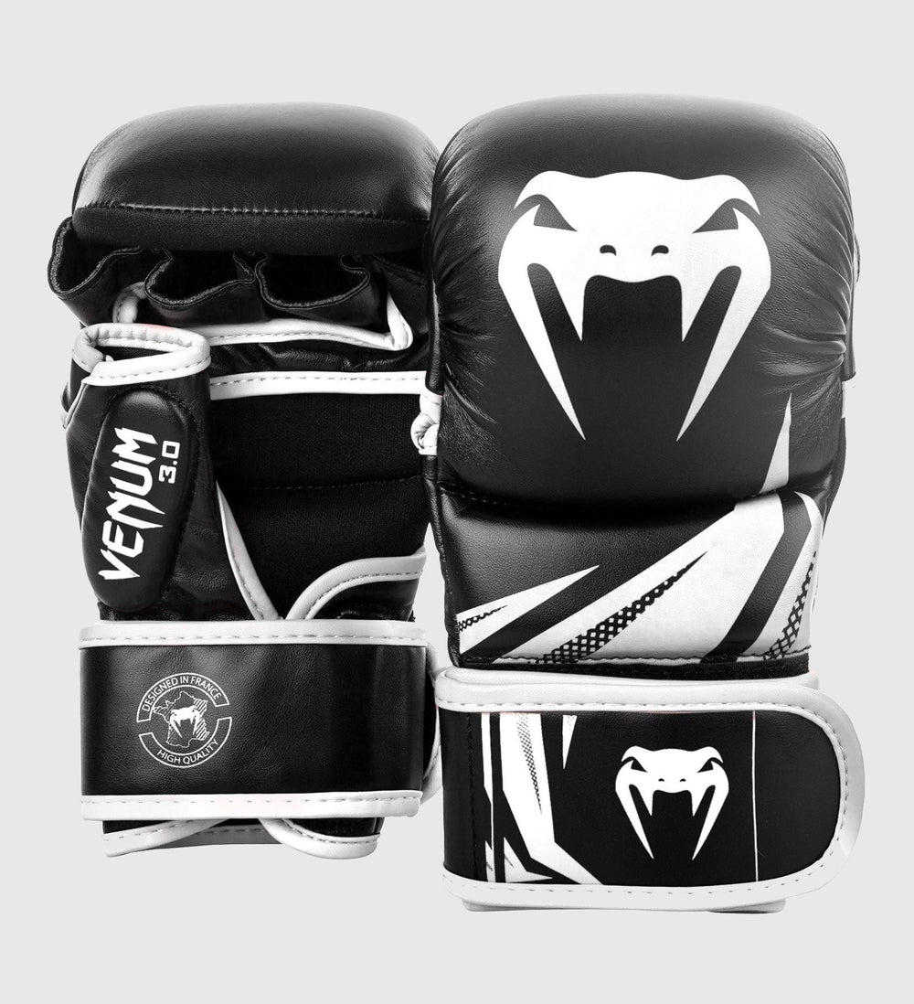 Venum MMA Handschoenen Challenger Sparring 3.0 - Zwart/Wit - MMA Handschoenen