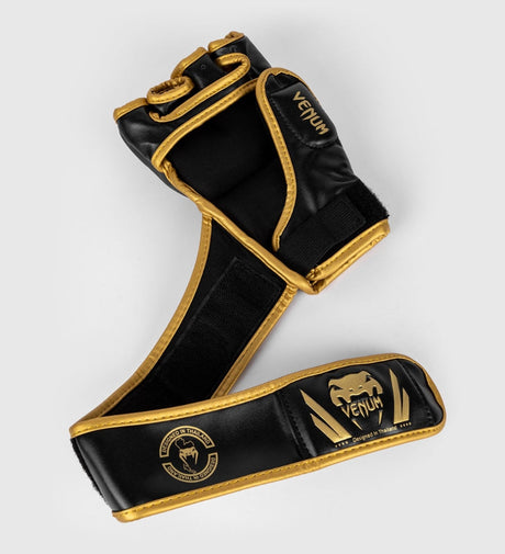 Venum MMA Handschoenen Challenger - Zwart/Goud - MMA Handschoenen