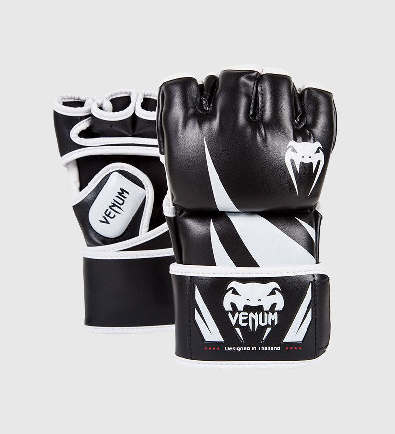 Venum MMA Handschoenen Challenger - Zwart/Wit - MMA Handschoenen