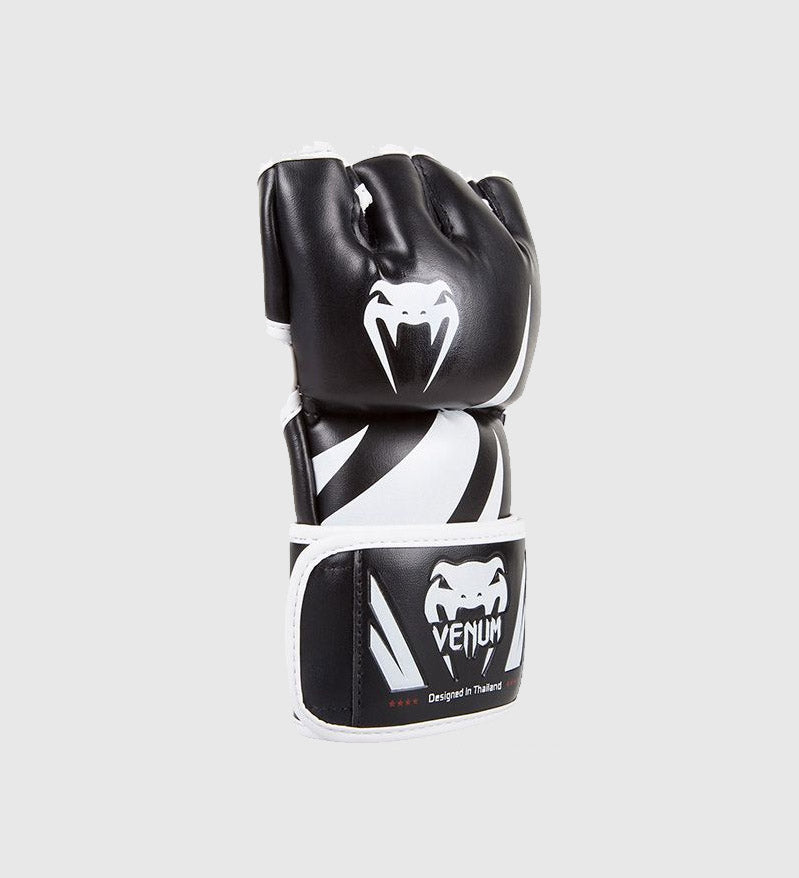 Venum MMA Handschoenen Challenger - Zwart/Wit - MMA Handschoenen