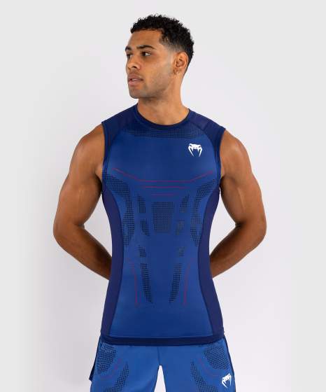 Venum Mouwloze Rashguard Technical 3.0 - Blauw