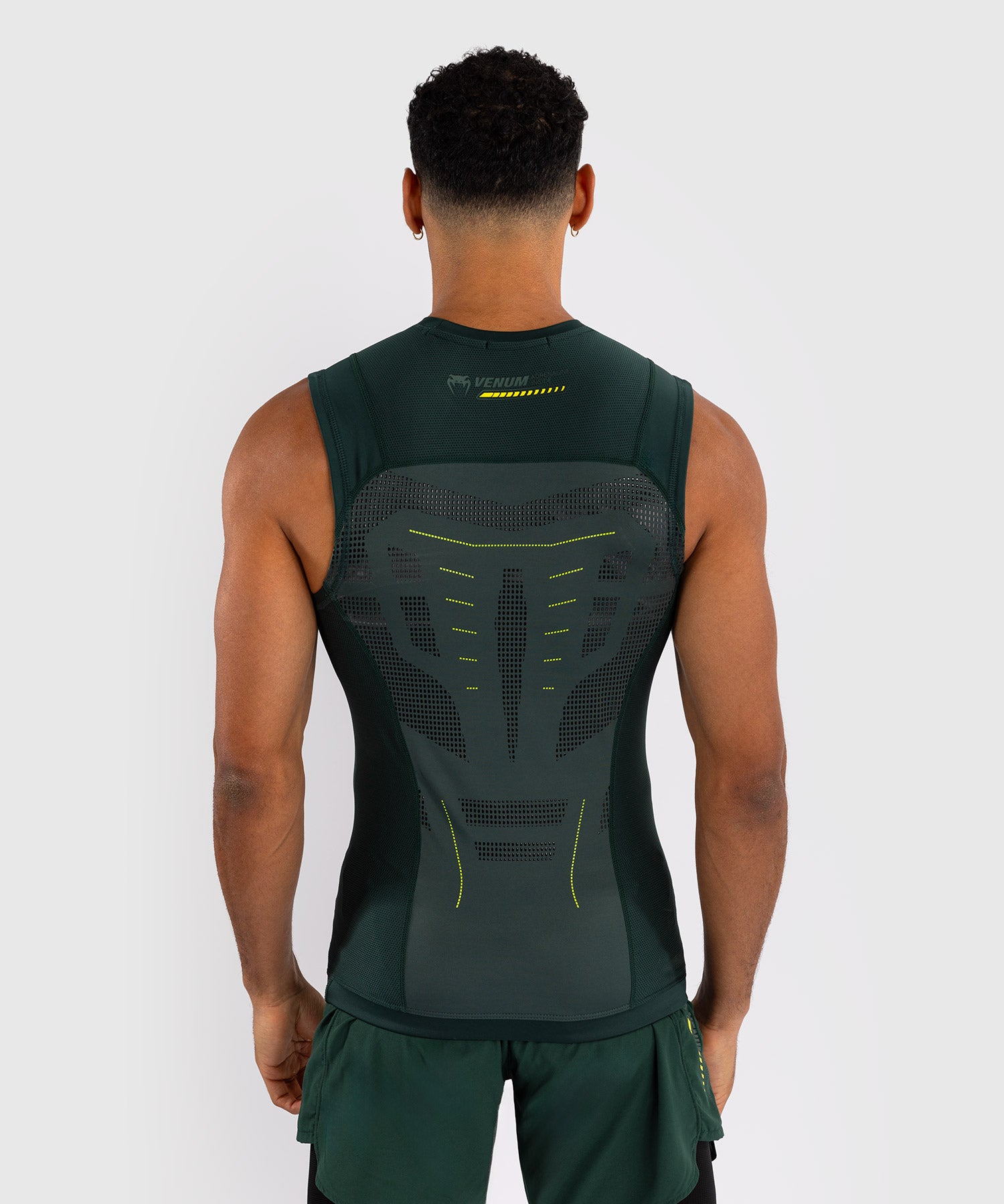 Venum Mouwloze Rashguard Technical 3.0 - Bosgroen