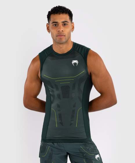 Venum Mouwloze Rashguard Technical 3.0 - Groen