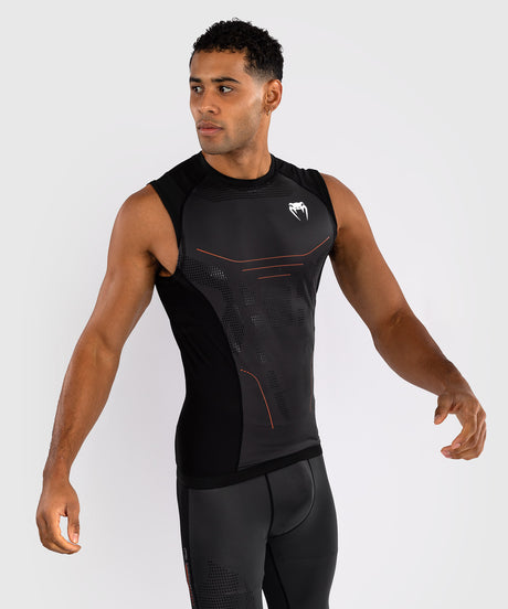 Venum Mouwloze Rashguard Technical 3.0 - Donkergrijs