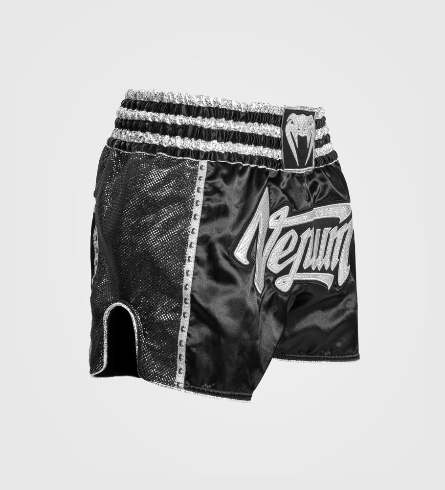 Venum Muay Thai Broekje Absolute 2.0 - Zwart/Zilver - Shorts