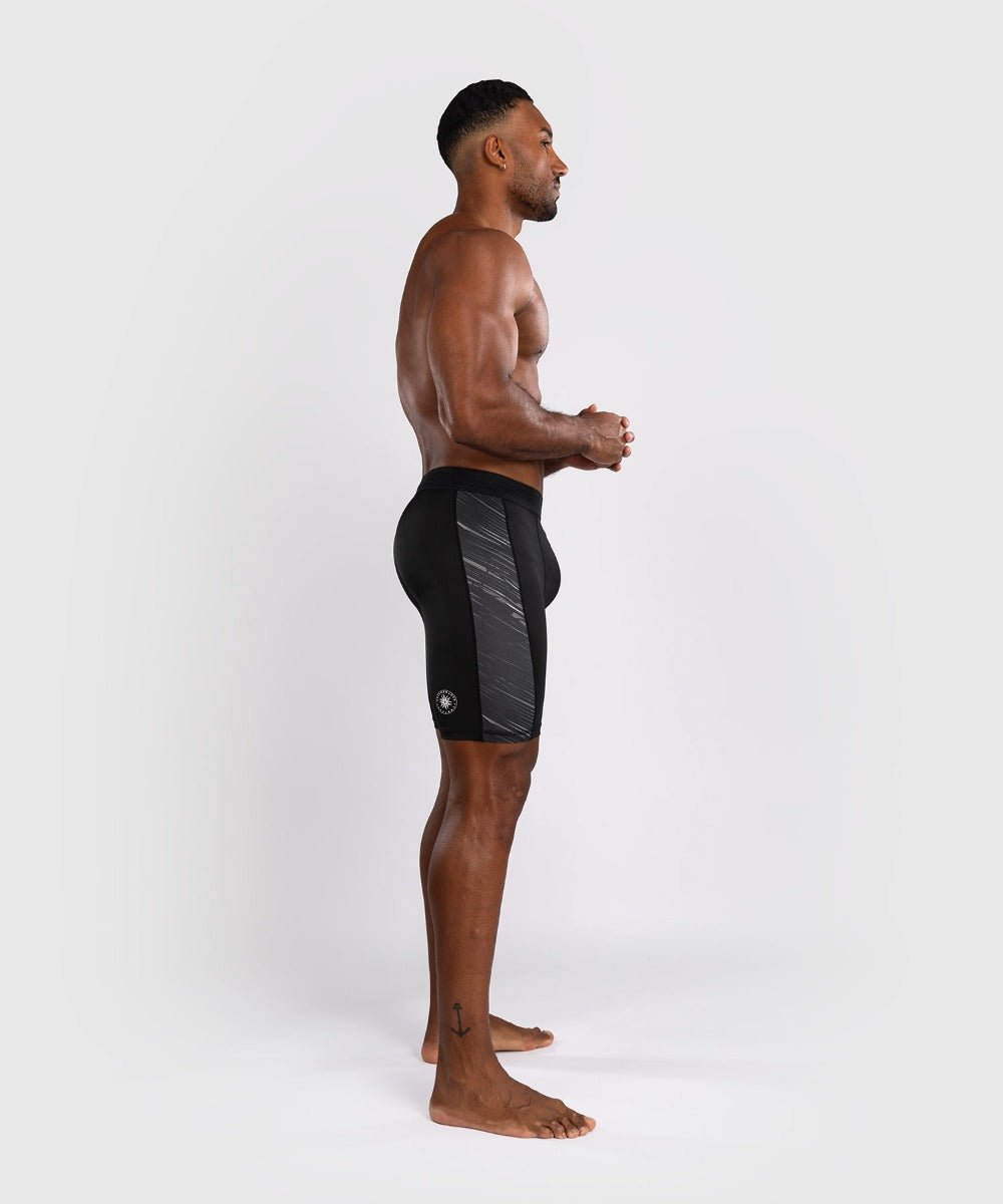 Venum Rapid Compressie Shorts - Vale Tudo - Zwart/Grijs