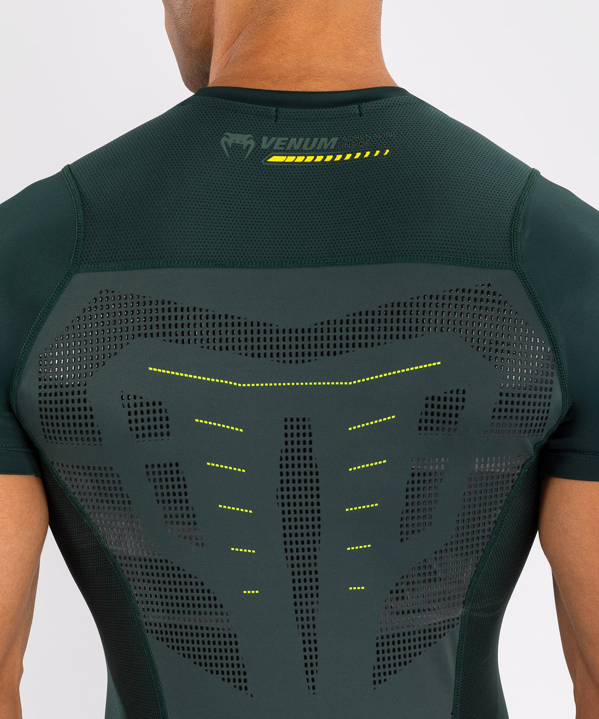 Venum Rashguard Korte Mouwen Technical 3.0 - Groen