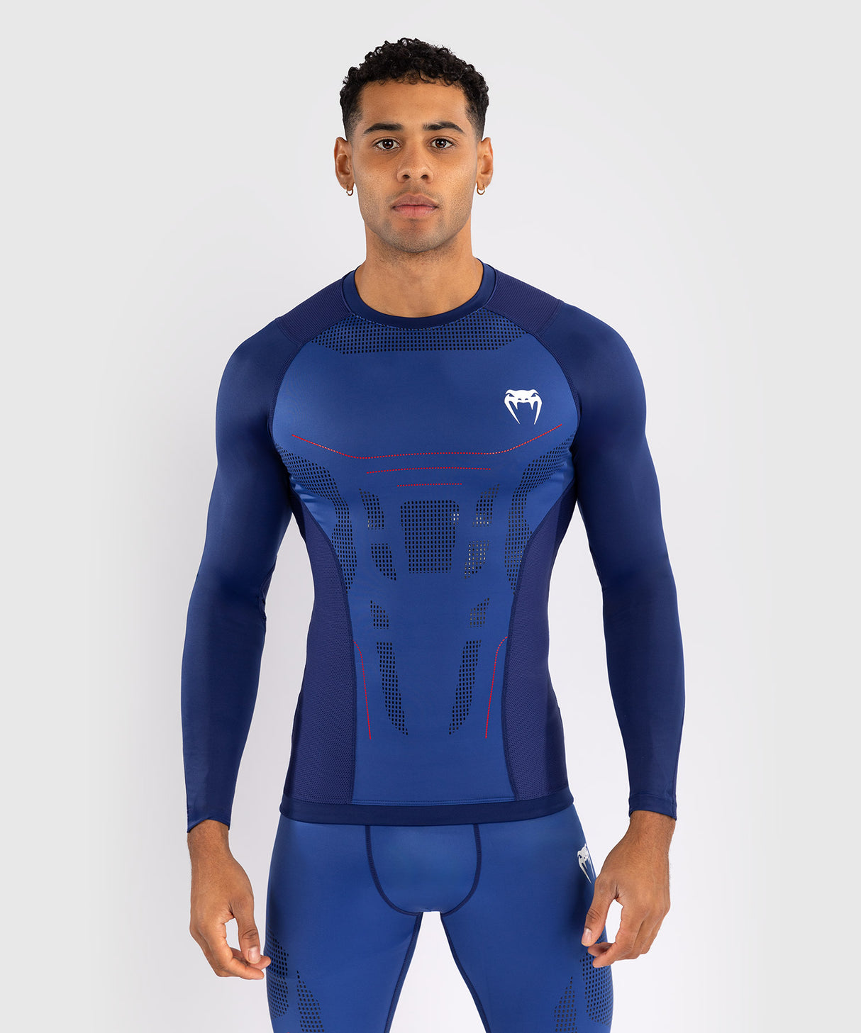 Venum Rashguard Lange Mouwen Technical 3.0 - Blauw