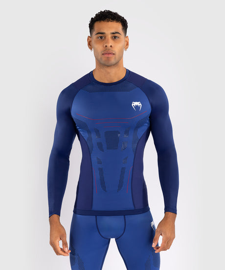 Venum Rashguard Lange Mouwen Technical 3.0 - Blauw