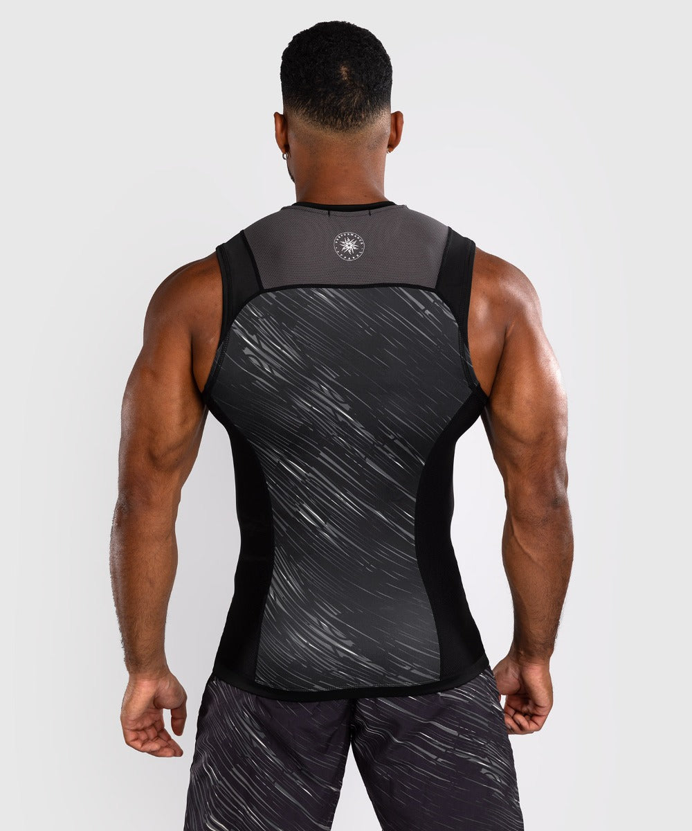 Venum Rashguard Rapid - Mouwloos - Zwart/Grijs