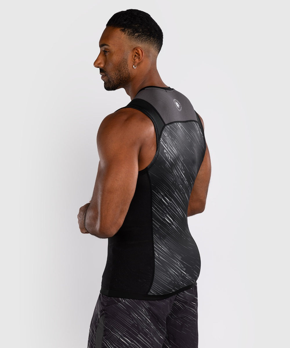 Venum Rashguard Rapid - Mouwloos - Zwart/Grijs
