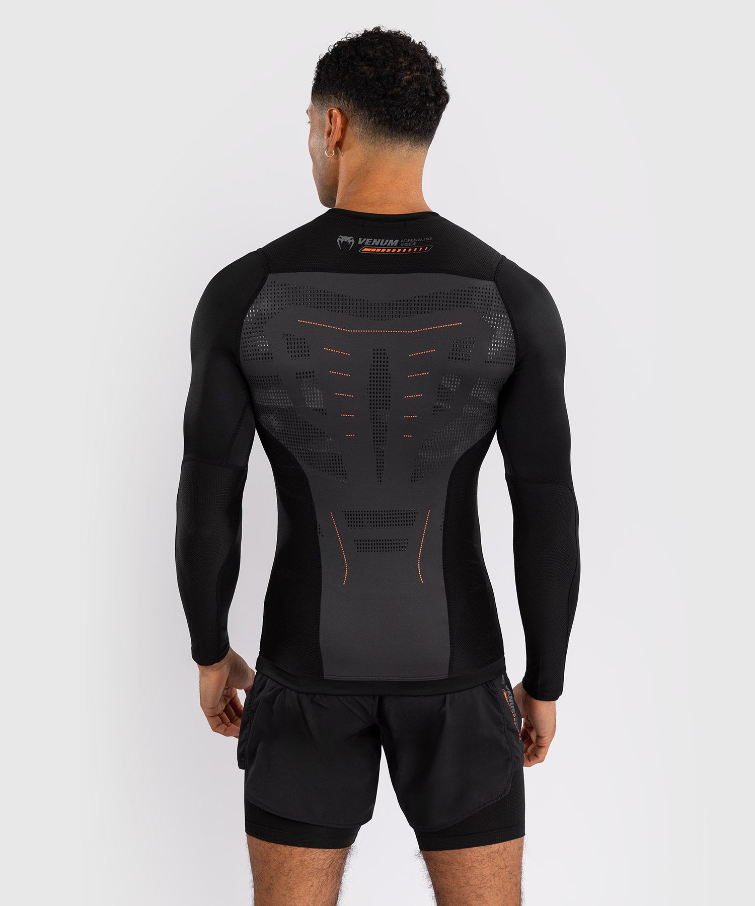 Venum Rashguard Lange Mouwen Technical 3.0 - Donkergrijs