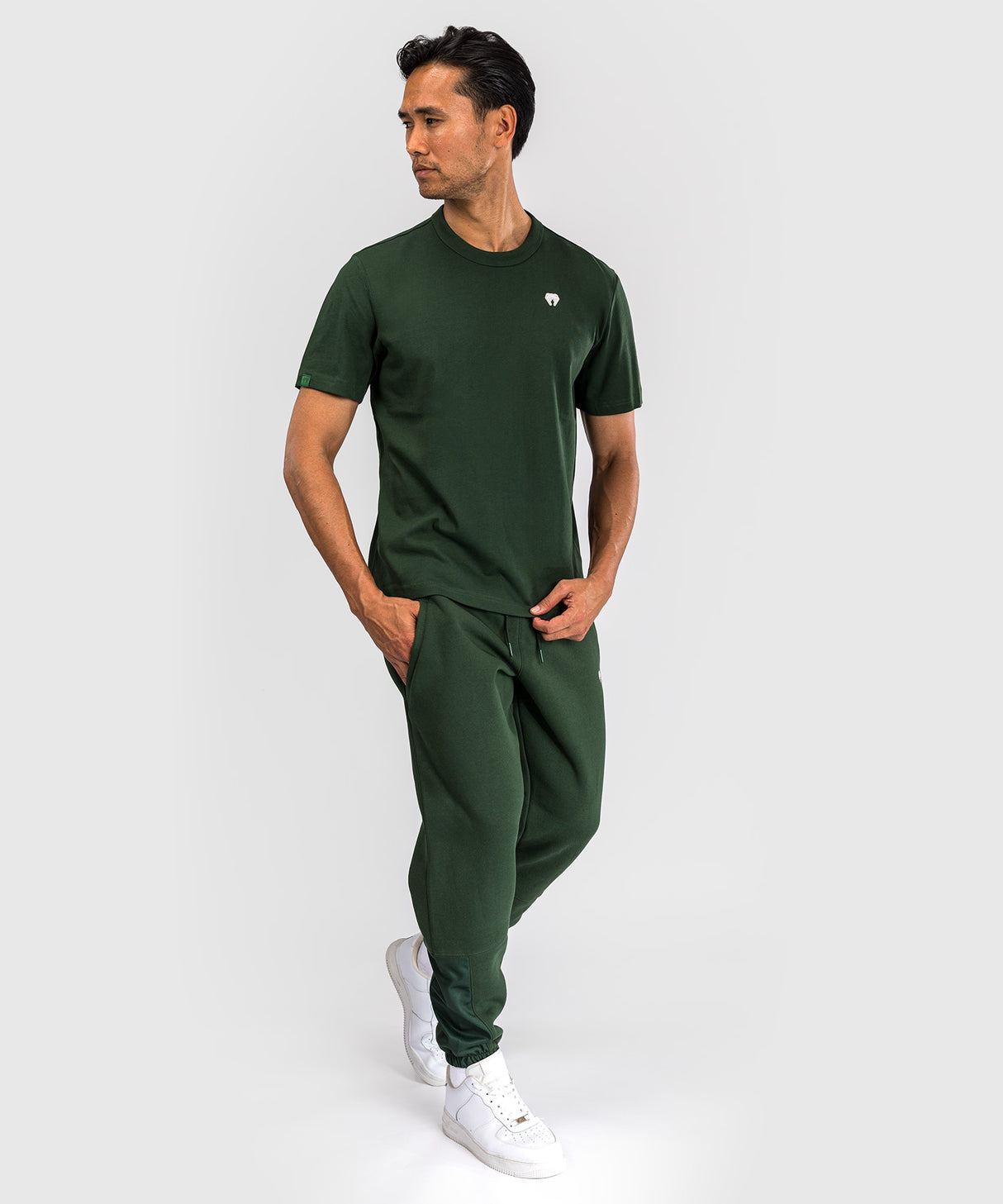 Venum Silent Power T-Shirt - Forest Green