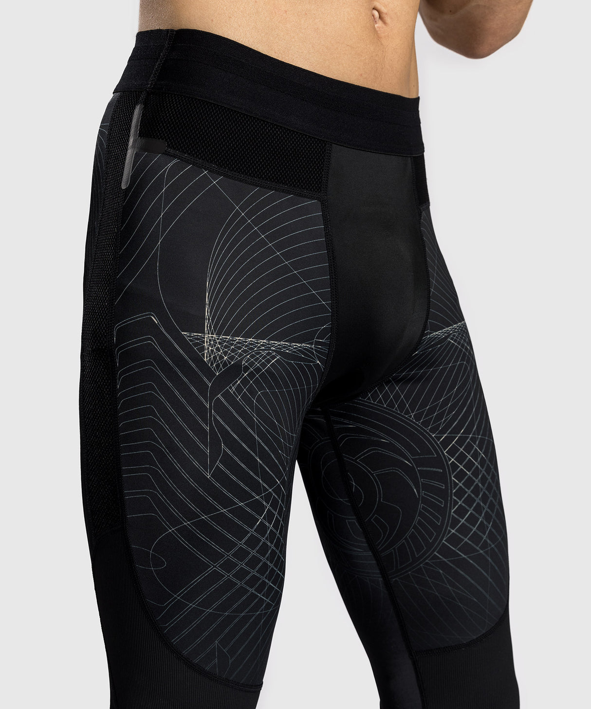 Venum Spats G-Fit Air - Zwart/Zand