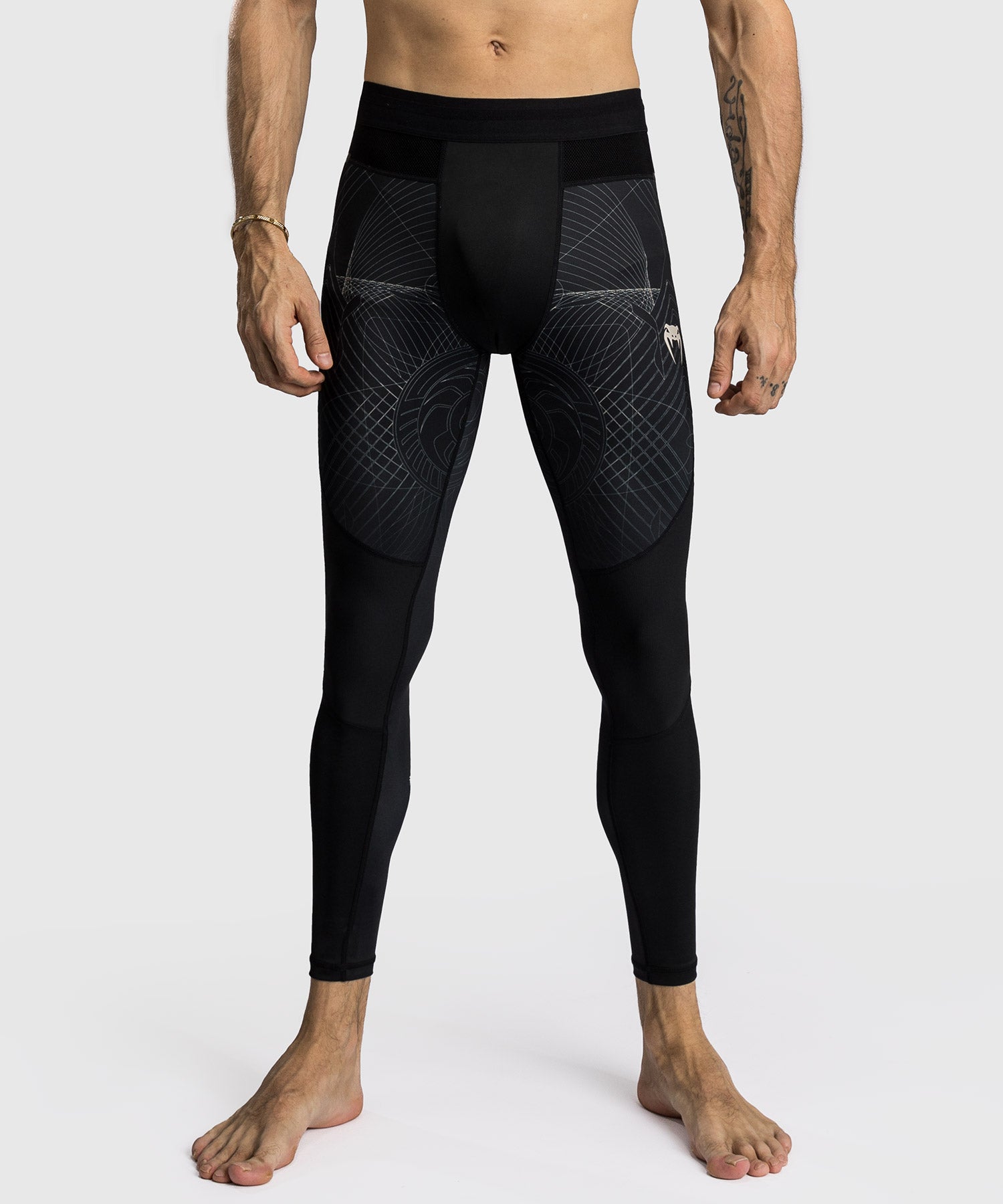 Venum Spats G-Fit Air - Zwart/Zand