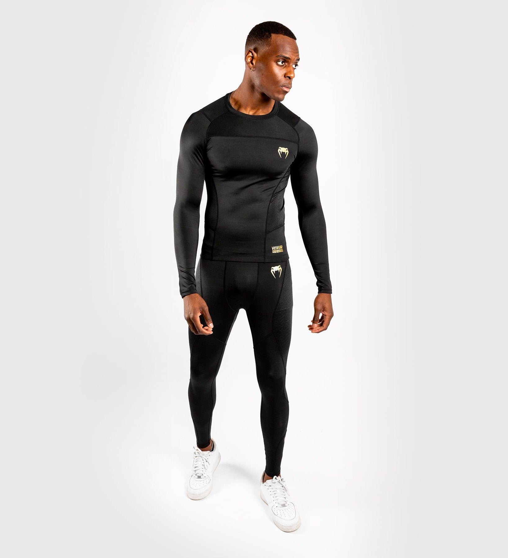 Venum Spats G Fit - Zwart/Goud - Spats