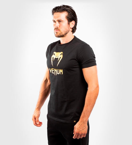 Venum T-shirt Classic - Zwart/Goud - T-Shirt