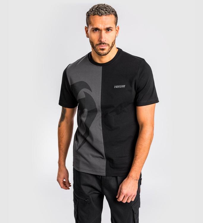 Venum T-shirt Giant Split - Zwart/Grijs - T-Shirt