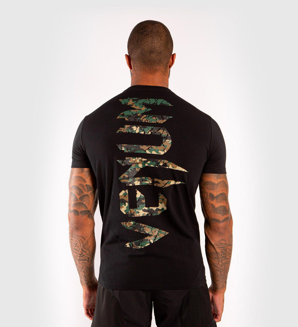 Venum T-shirt Giant - Zwart/Camo - T-Shirt