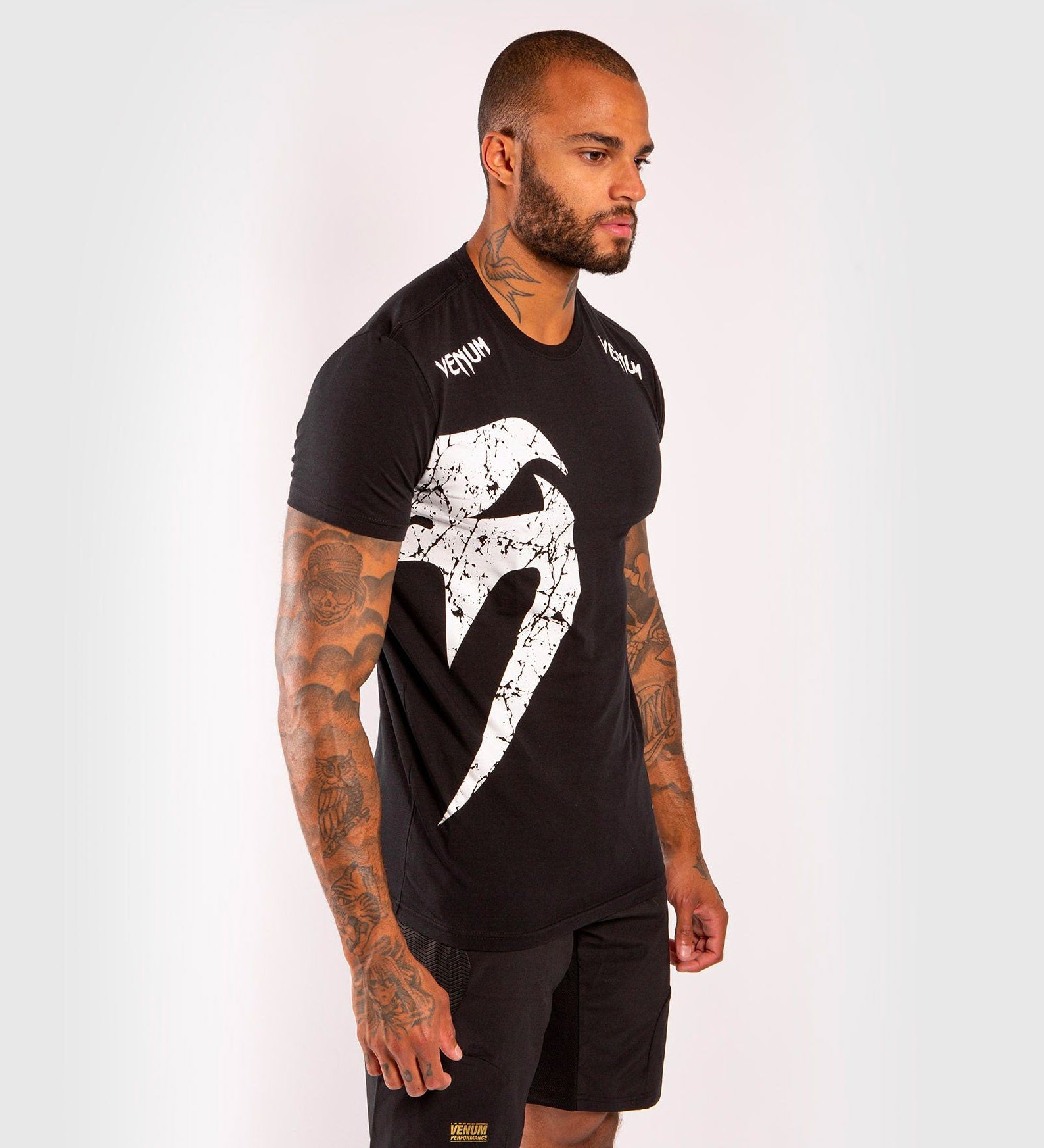 Venum T-shirt Giant - Zwart/Wit - T-Shirt