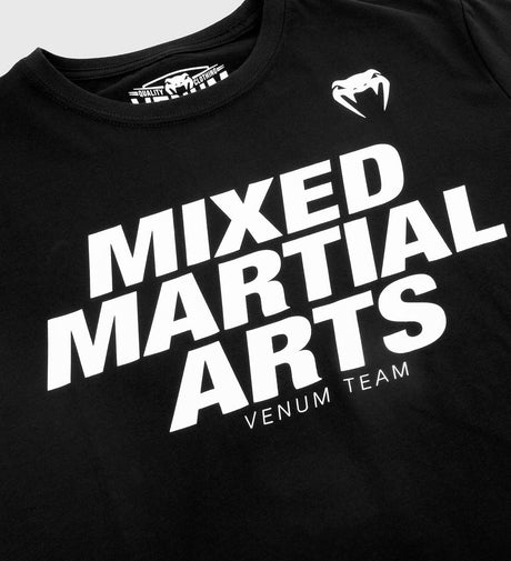 Venum T-shirt MMA - Zwart/Wit - T-Shirt