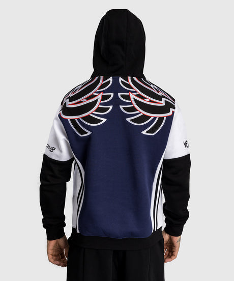Venum X TEKKEN 8 Hoodie - Jin Kazama - Blauw/Zwart/Wit