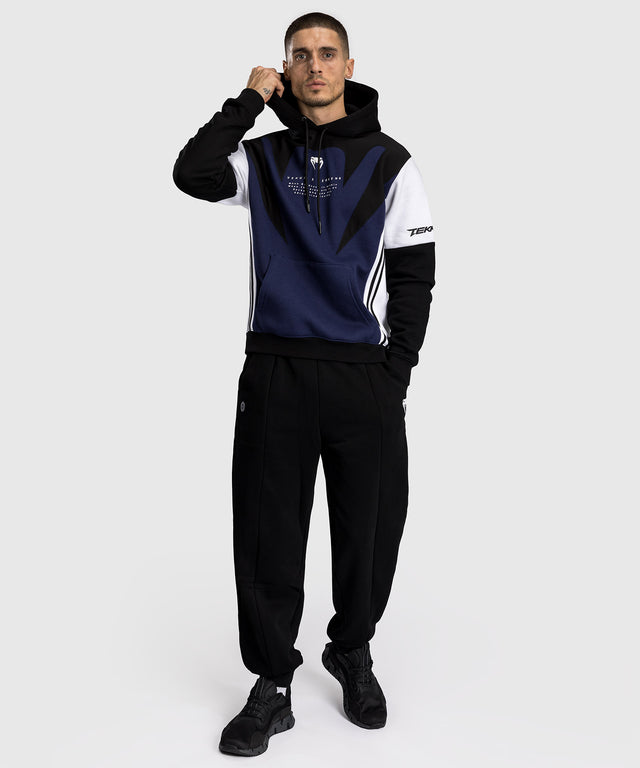 Venum X TEKKEN 8 Hoodie - Jin Kazama - Blauw/Zwart/Wit
