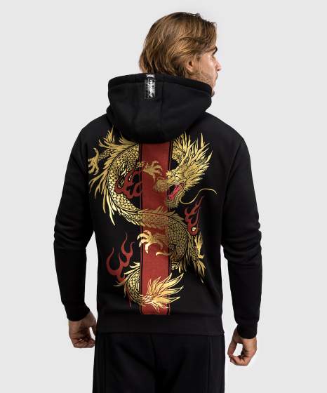 Venum x TEKKEN 8 Hoodie - Marshall Law - Zwart/Rood/Goud