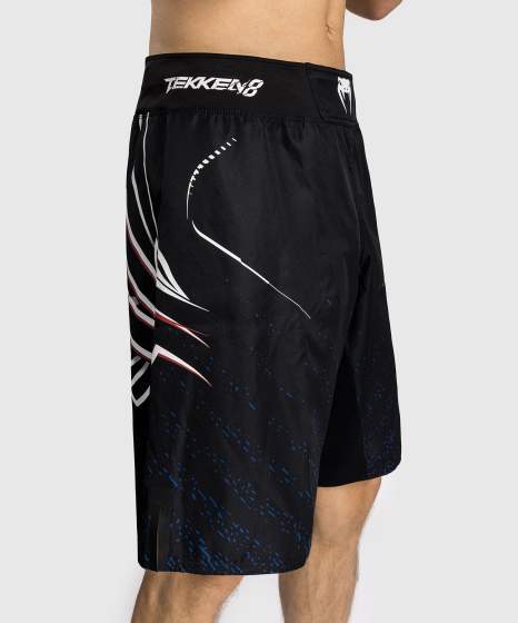 Pantalones de MMA Venum x TEKKEN 8 – Jin Kazama – Azul/Negro/Blanco