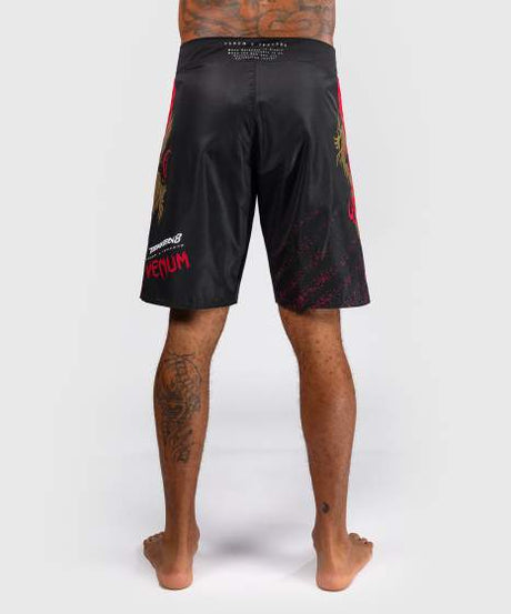 Venum x TEKKEN 8 - MMA Shorts - Marshall Law - Zwart/Rood/Goud