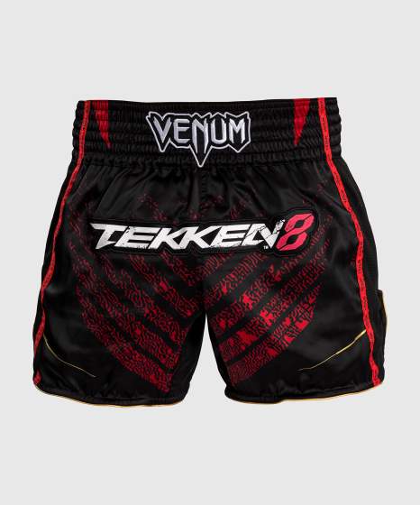 Venum x TEKKEN 8 Muay Thai Shorts - Marshall Law - Zwart