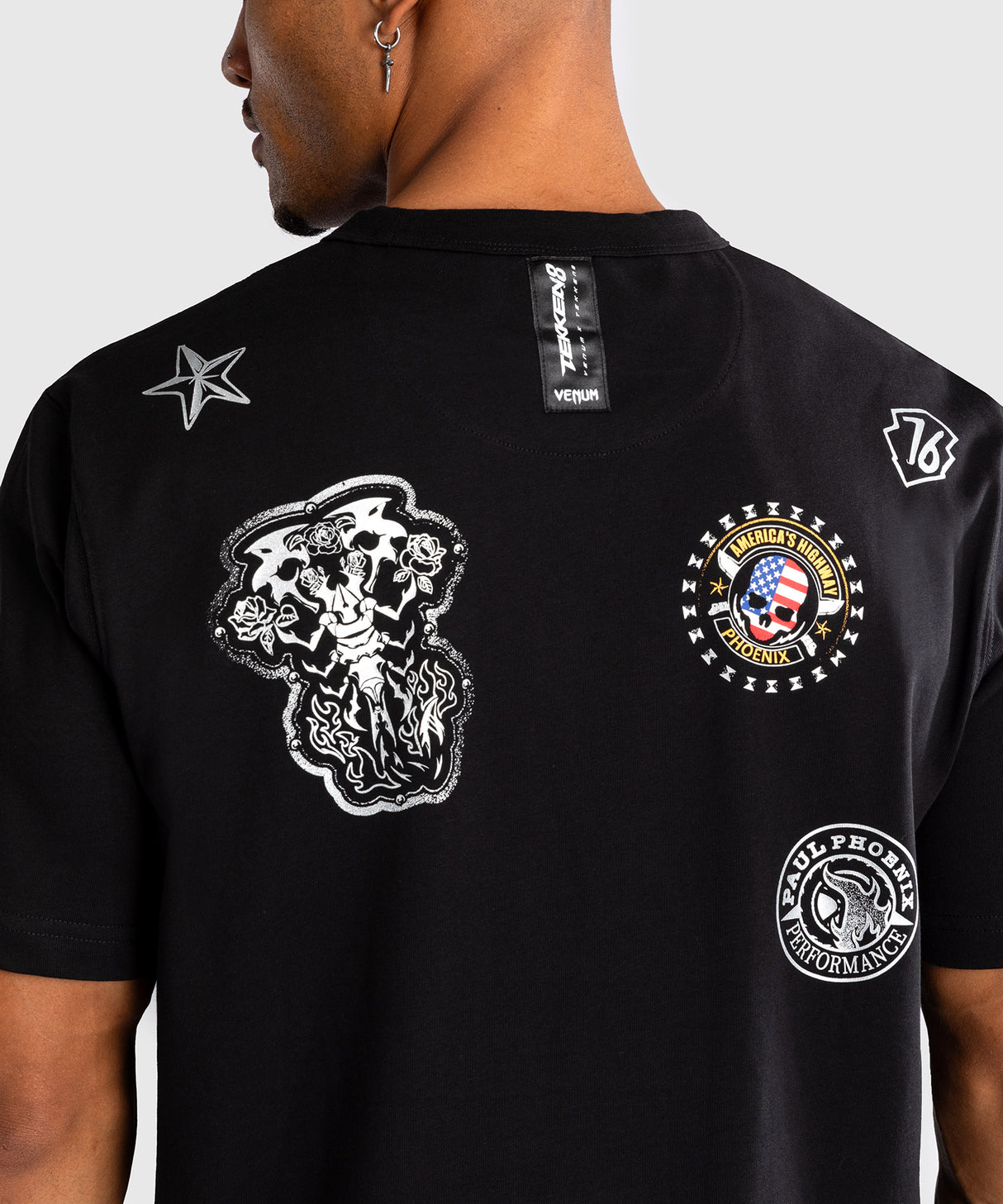 Venum X TEKKEN 8 Paul Phoenix T-Shirt - Black