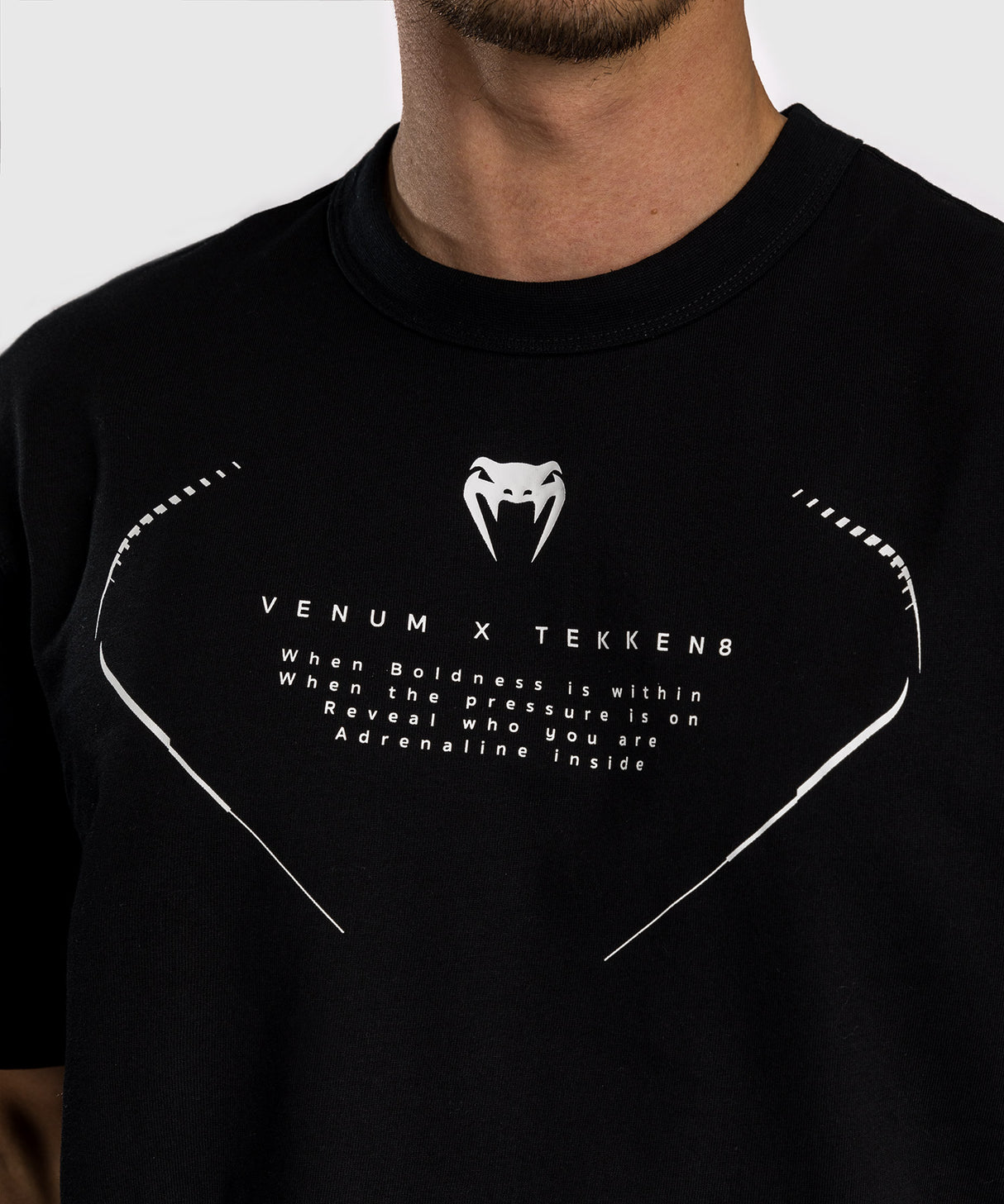 Venum x TEKKEN 8 T-Shirt -  Jin Kazama - Zwart