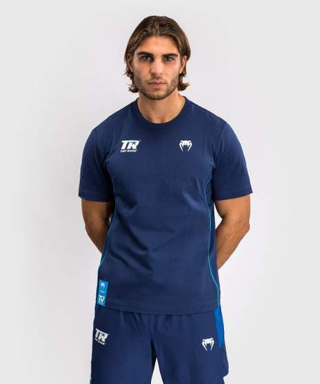 Venum x Top Rank Original T-Shirt - Navy Blauw