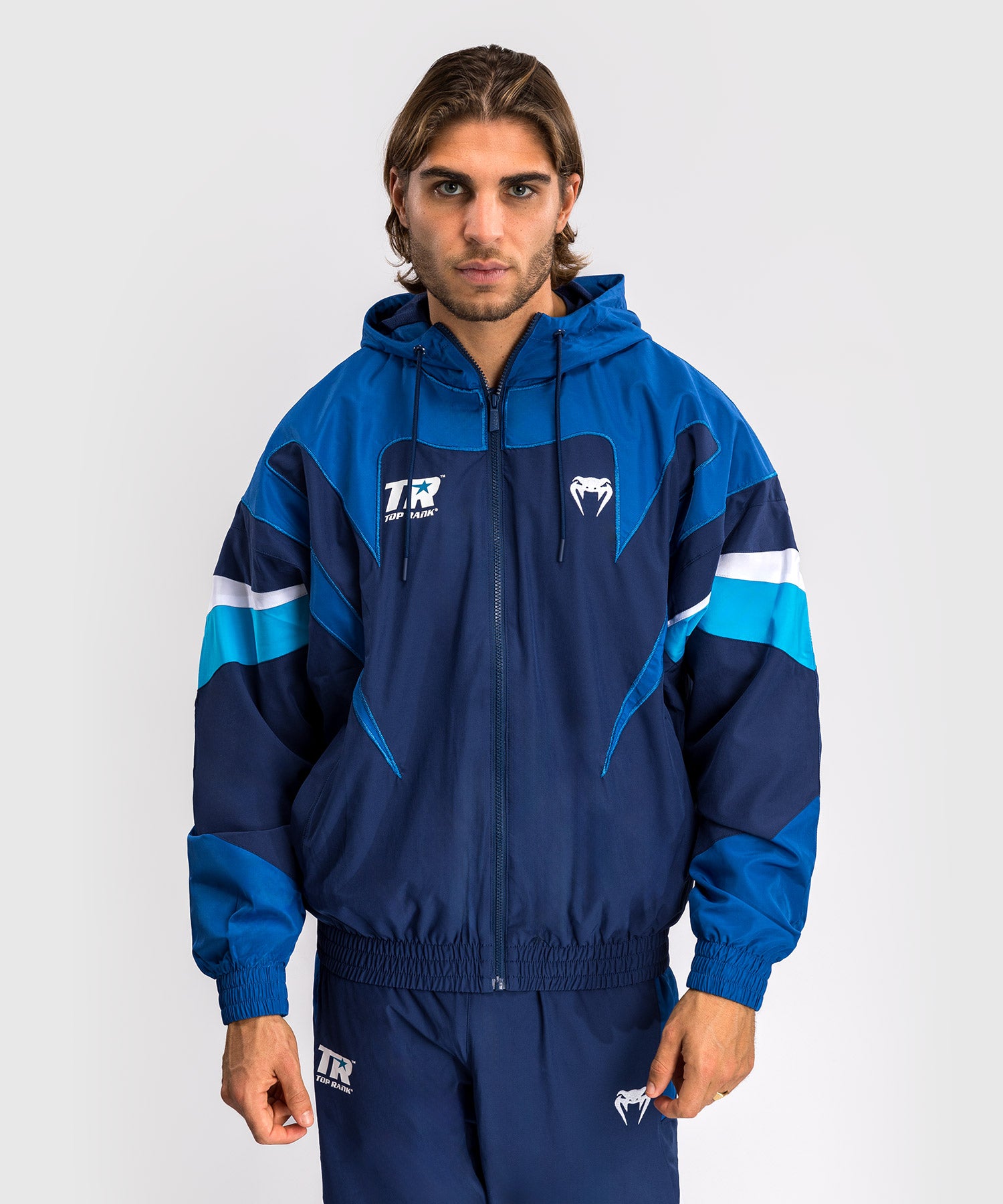 Venum x Top Rank Original Trainingsjack - Navy Blauw