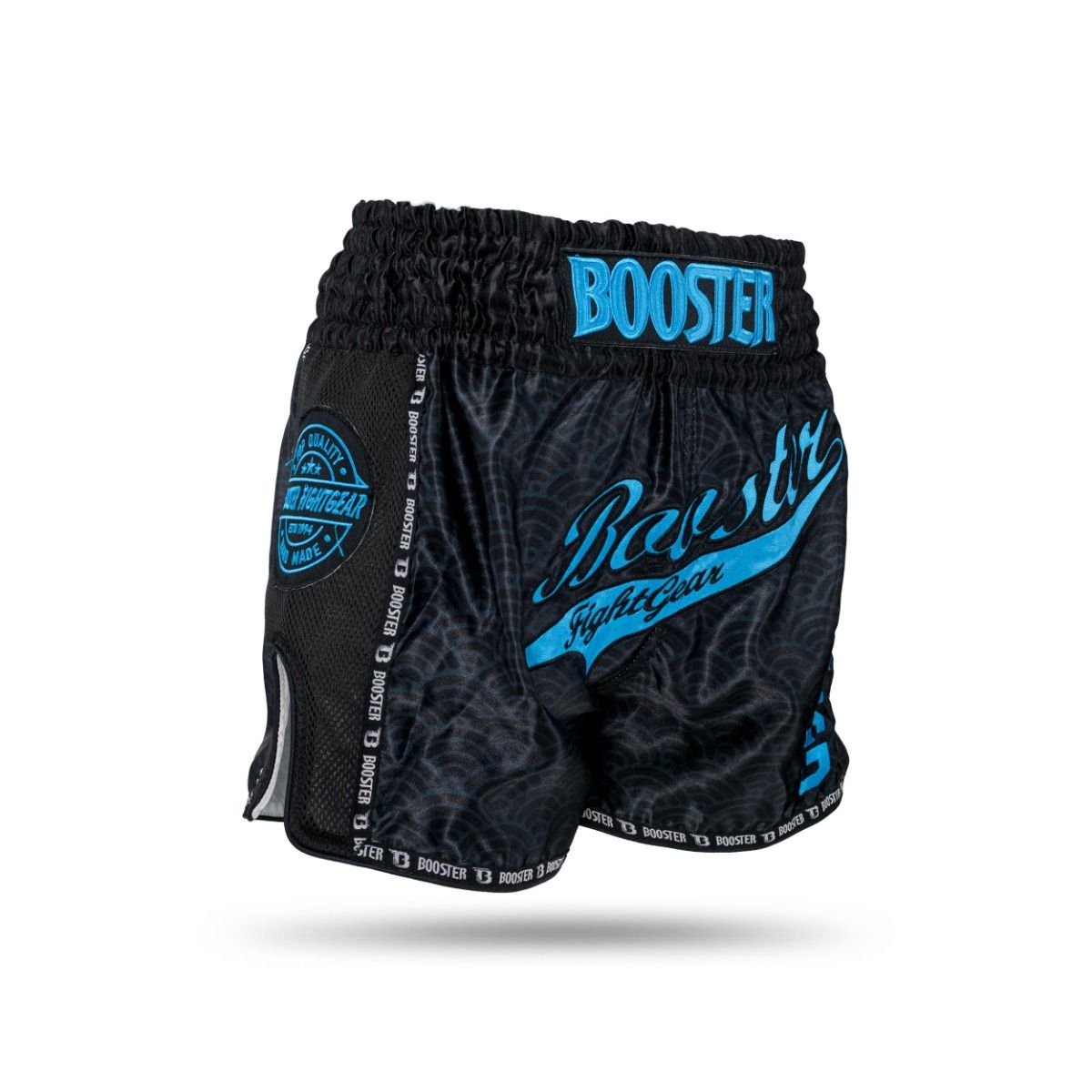 Booster Kickboks Shorts Slugger Wave - Zwart/Blauw