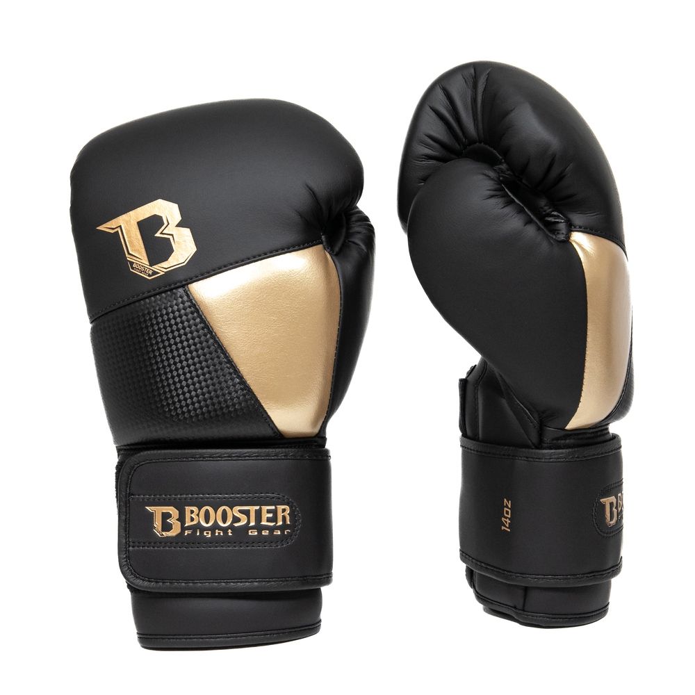 Booster Bokshandschoenen BG 'XXX' - Zwart/Goud
