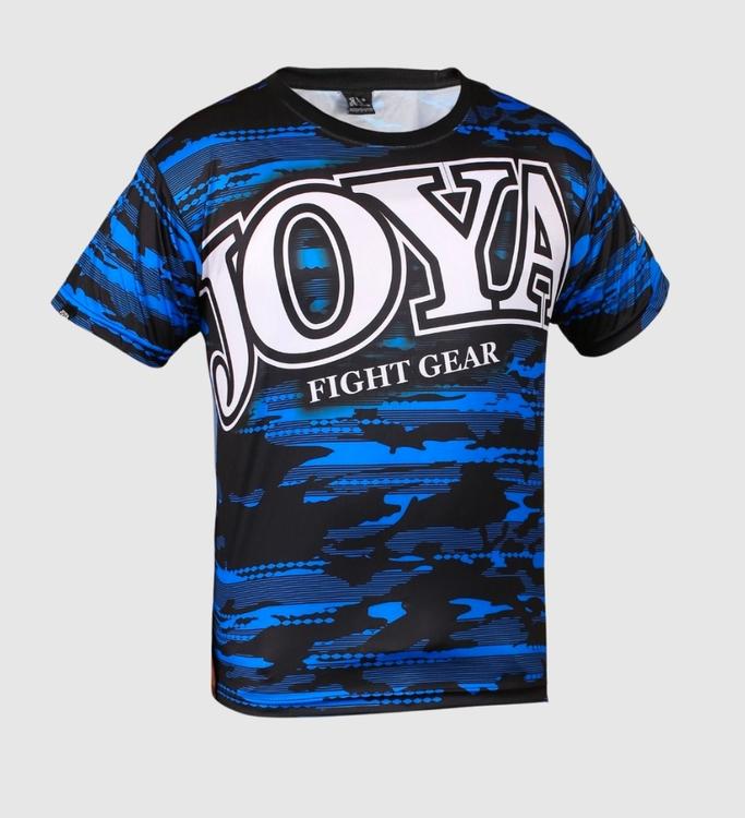 Joya T-shirt - Camo V2 Blauw/Zwart