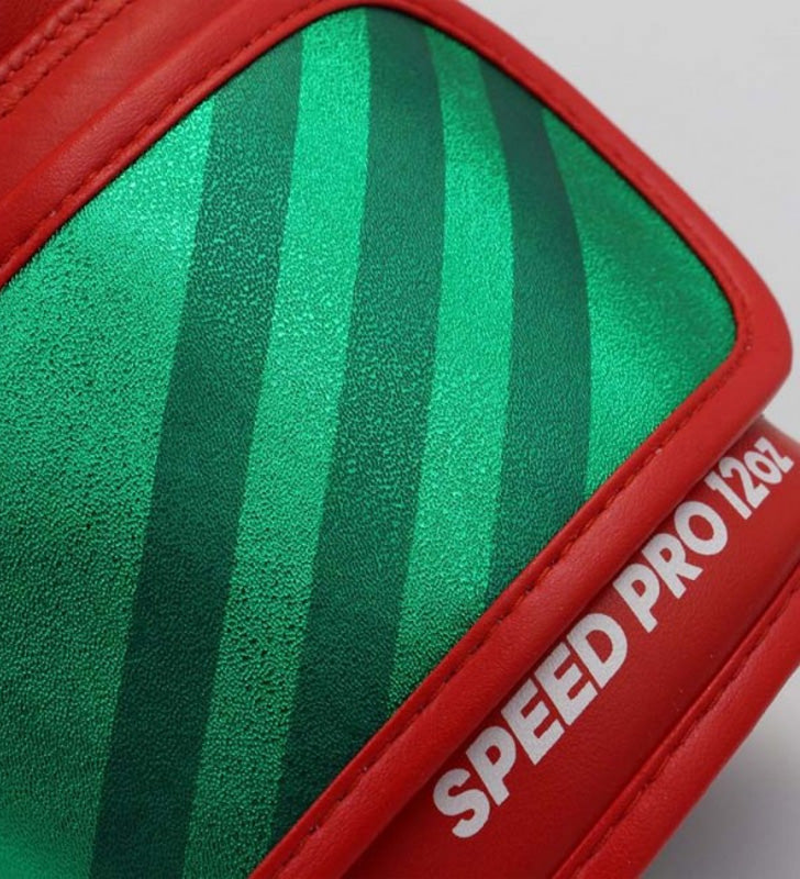 Adidas (Kick)Bokshandschoenen Speed Pro - Rood/Groen/Wit