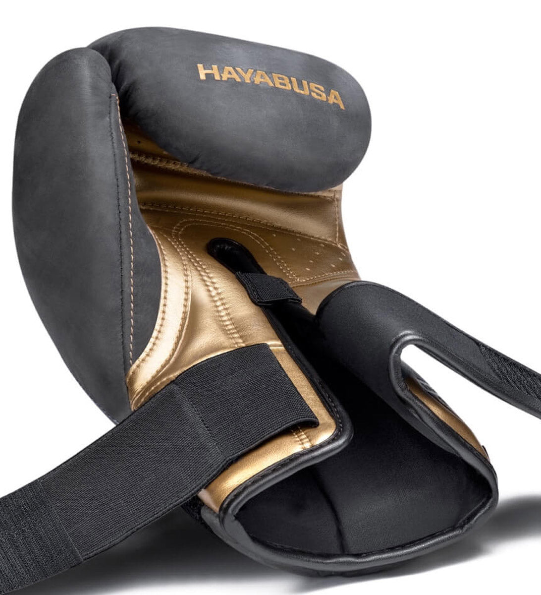 Hayabusa (Kick)Bokshandschoenen T3 LX - Zwart/Goud