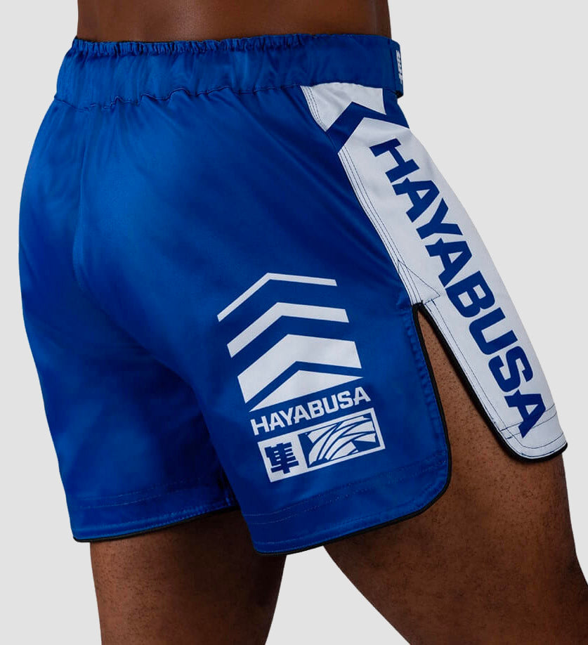 Hayabusa MMA Broekje Icon - Blauw/Wit