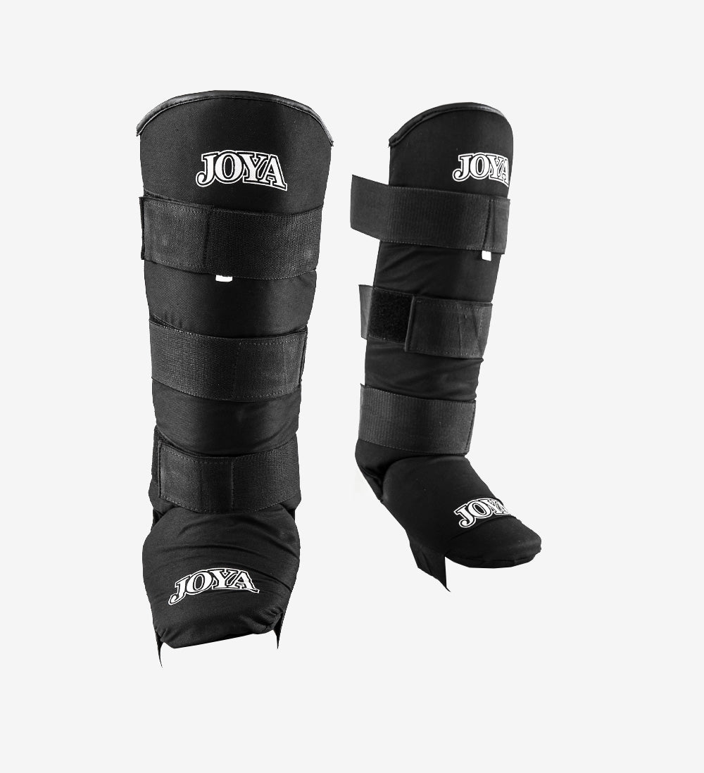Joya Kickboks Scheenbeschermers Velcro - Zwart