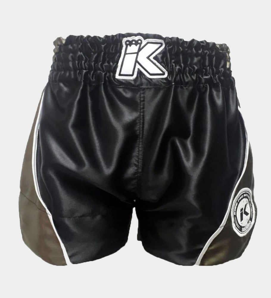 King Pro Boxing Kickboks Broekje - Zwart/Groen