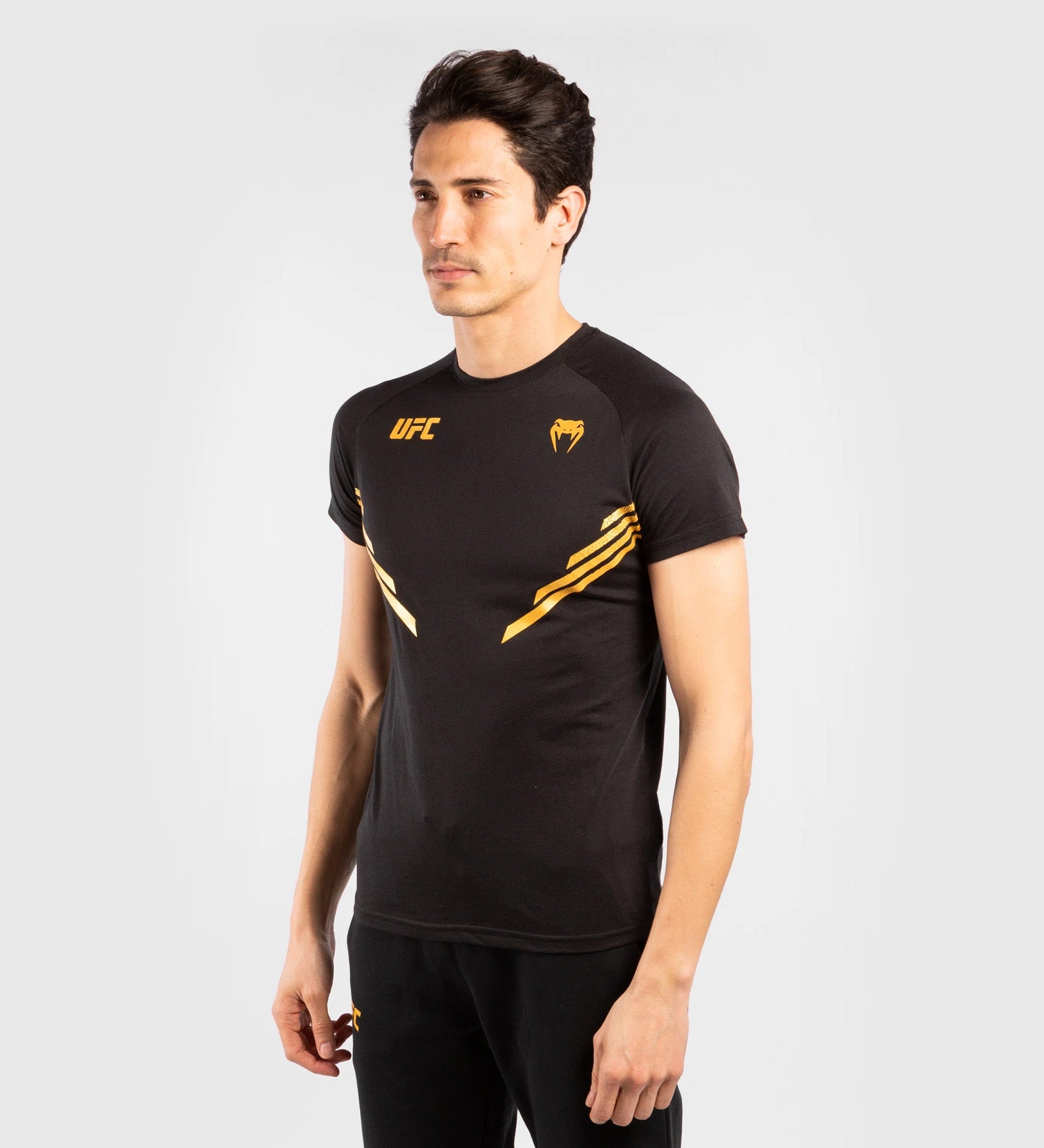 UFC Venum T-shirt - Zwart/Goud