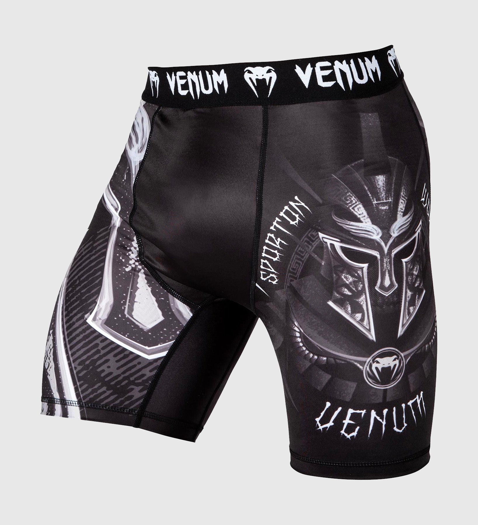 Venum Compressie Shorts Gladiator 3.0 - Zwart/Grijs/Wit