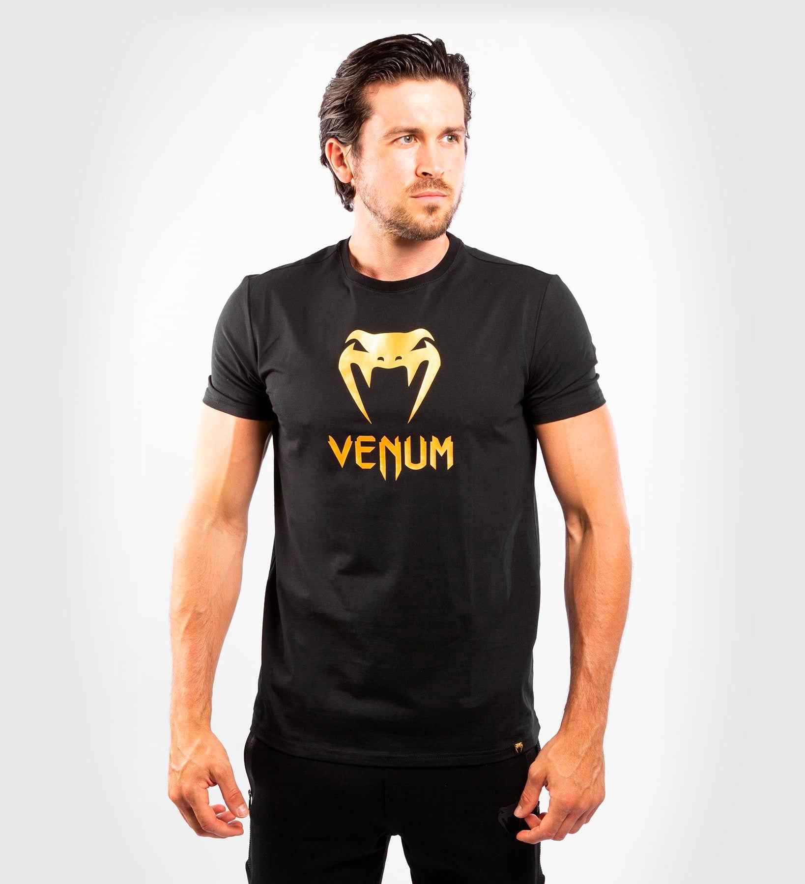 Venum T-shirt Classic - Zwart/Goud