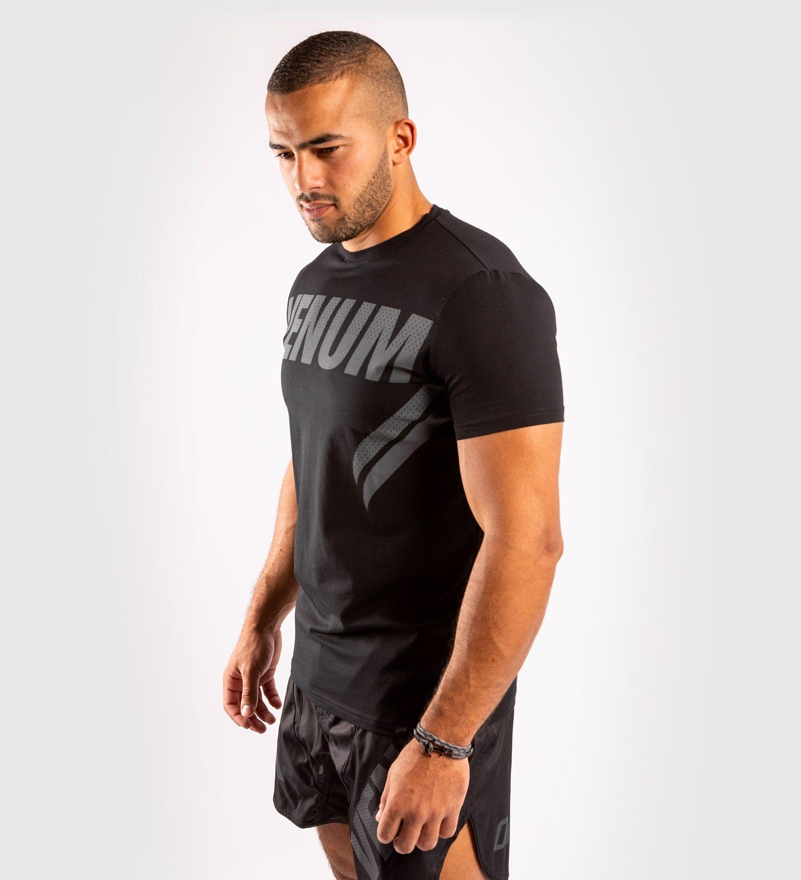 Venum One FC T-shirt - Zwart/Grijs