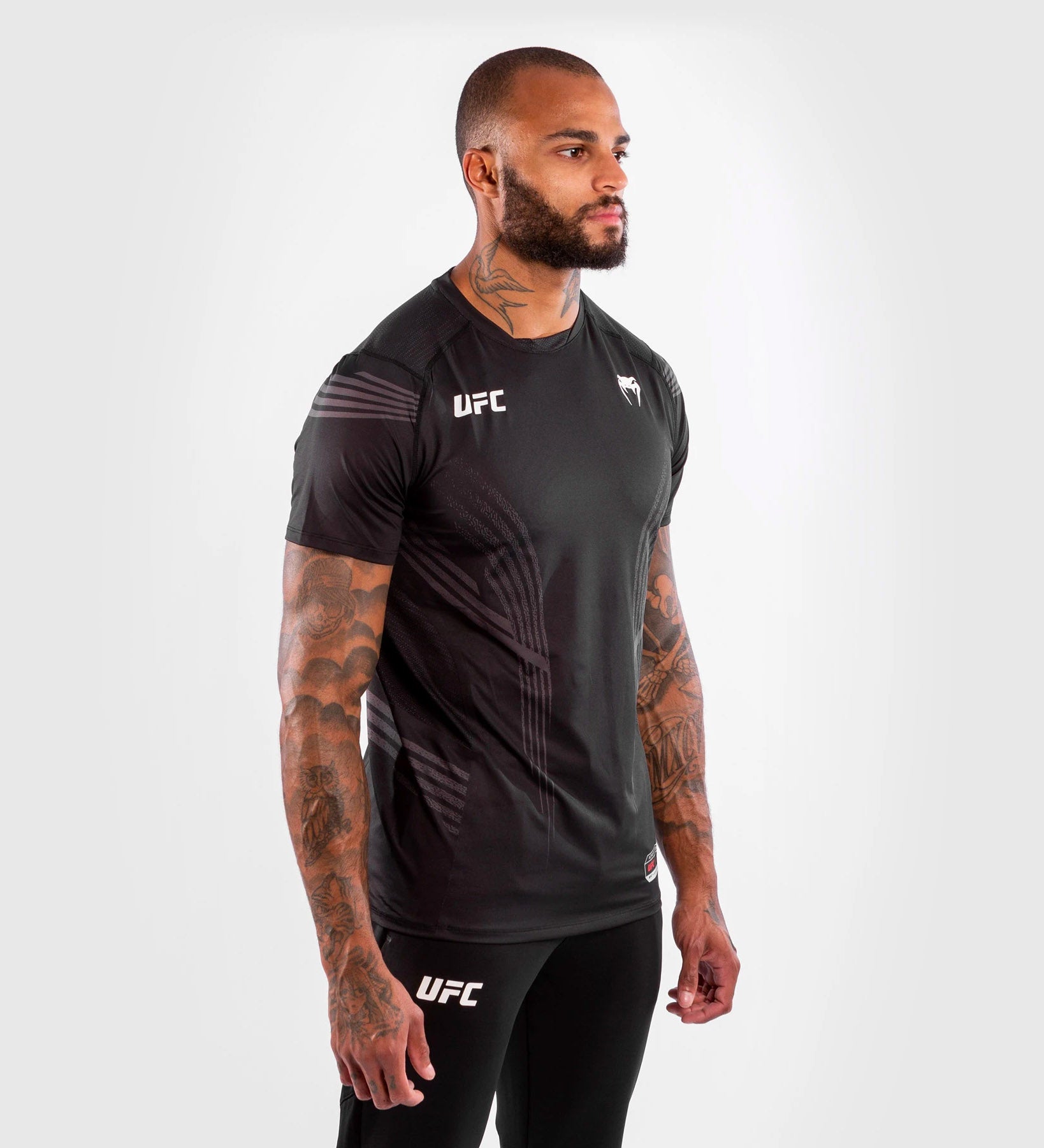 UFC Venum T-shirt Walkout - Zwart
