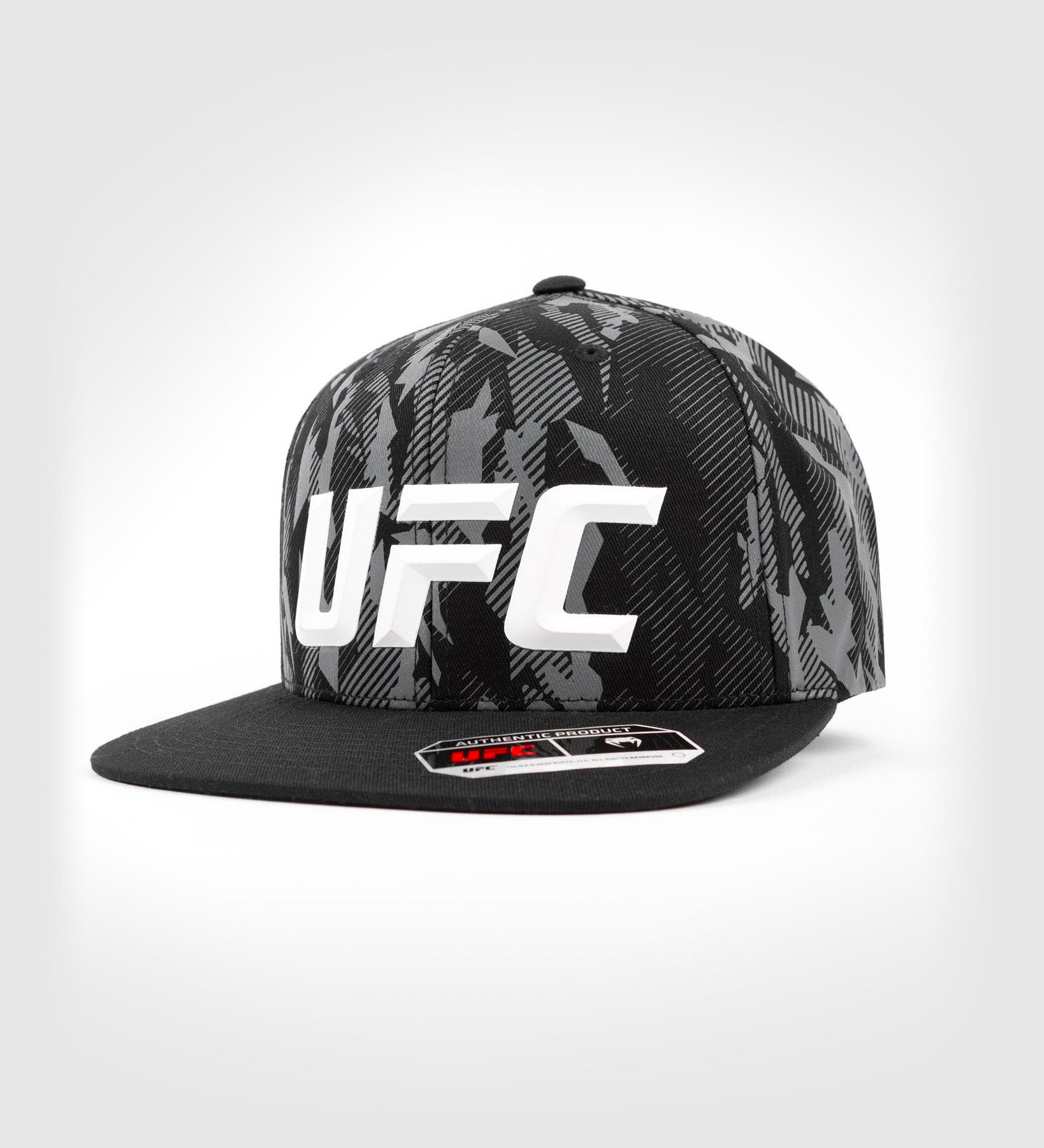 UFC Venum Snapback Authentic Fight Night - Zwart/Grijs