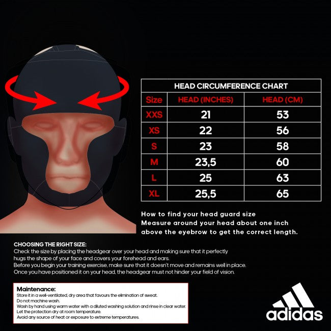 Adidas Hoofdbeschermer Response 2.0 - Zwart/Wit